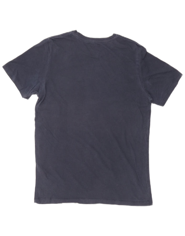 Jack & Jones Herren-T-Shirt mit Grafik, groß, marineblau, Baumwolle