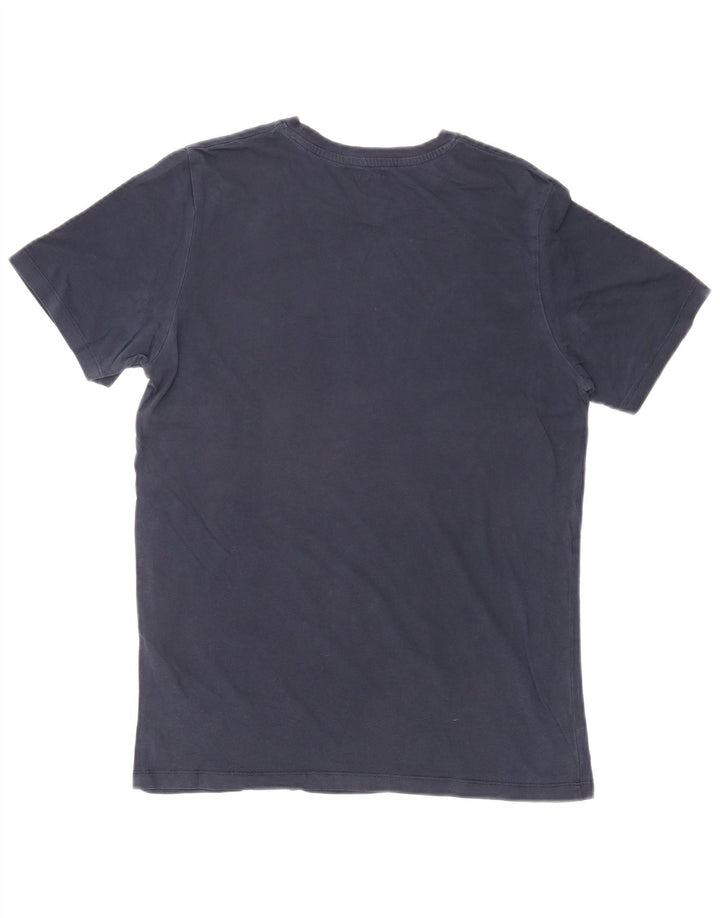 Jack & Jones Herren-T-Shirt mit Grafik, groß, marineblau, Baumwolle
