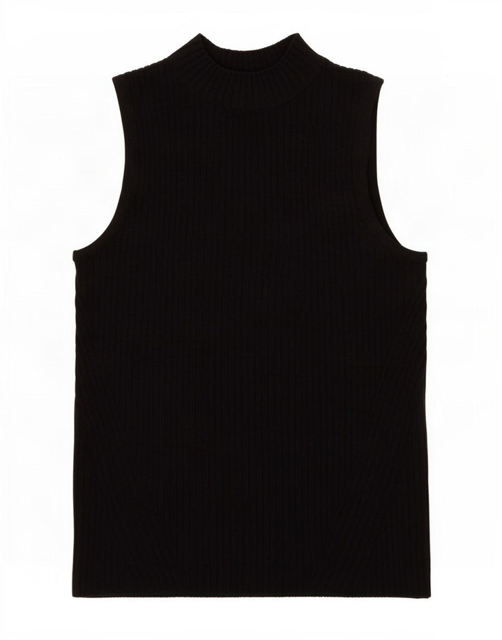 Marks & Spencer Damen Weste Top UK 10 Small Schwarz
