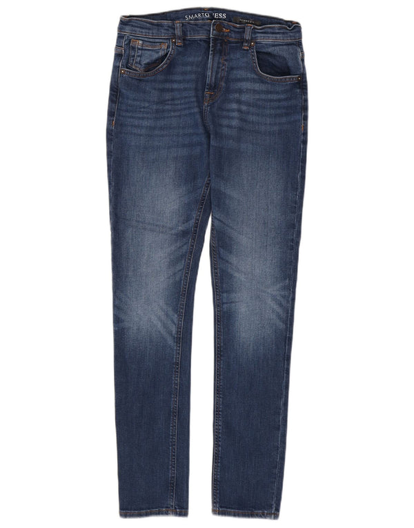 Guess Röhrenjeans für Mädchen, 15–16 Jahre, W28, L30, Blau, Polyester