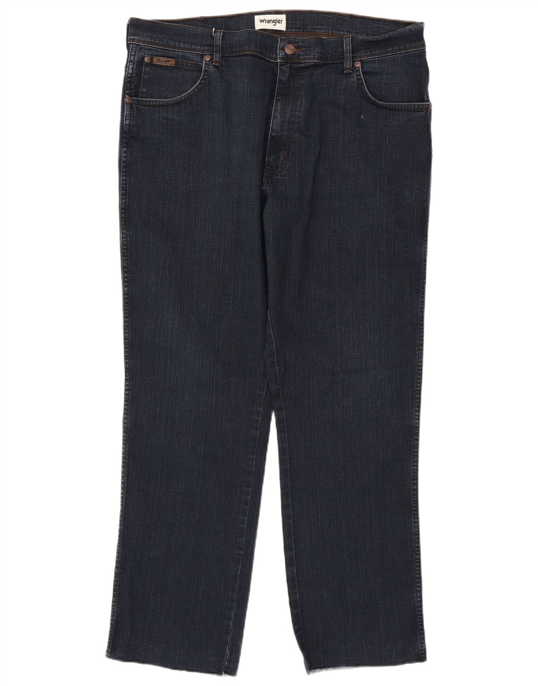 Wrangler Herren Straight Jeans W38 L31 Marineblau