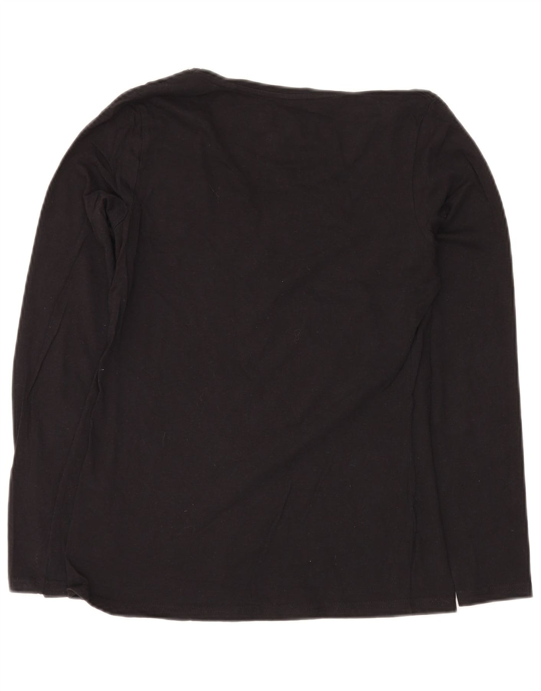 LOTTO Damen Top Langarm UK 10 Small Schwarz Baumwolle
