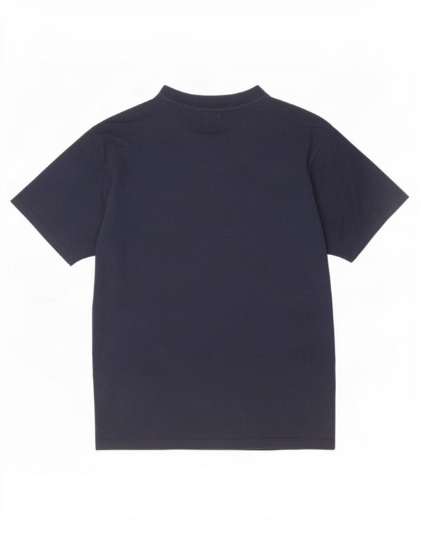 Kappa Herren Grafik T-Shirt Top XL Marineblau Baumwolle