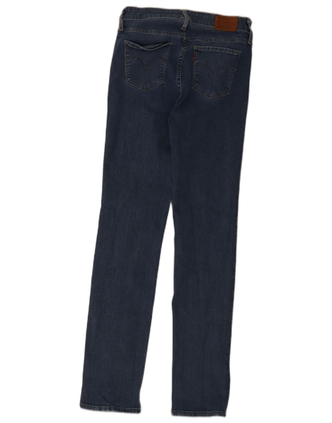 Levi's Damen 712 Slim Jeans W28 L32 Blaue Baumwolle