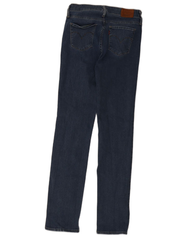 Levi's Damen 712 Slim Jeans W28 L32 Blaue Baumwolle