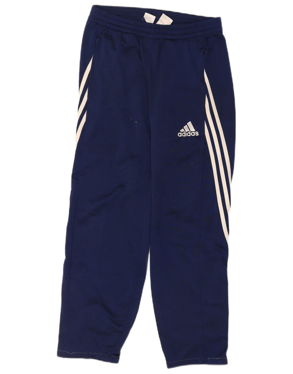 Adidas Herren-Trainingshose, klein, marineblau, Polyester