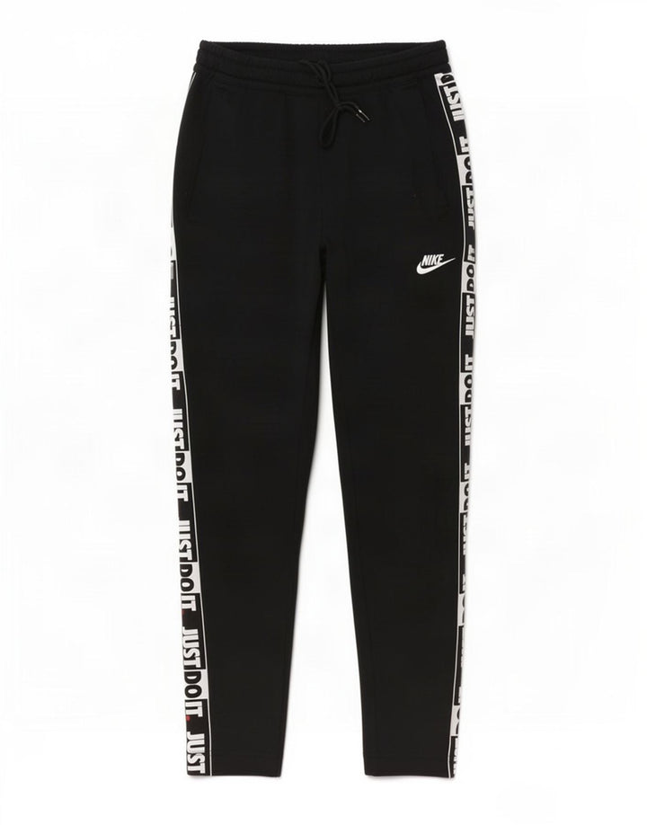 Nike Herren-Trainingshose mit Grafik, XS, schwarzes Polyester