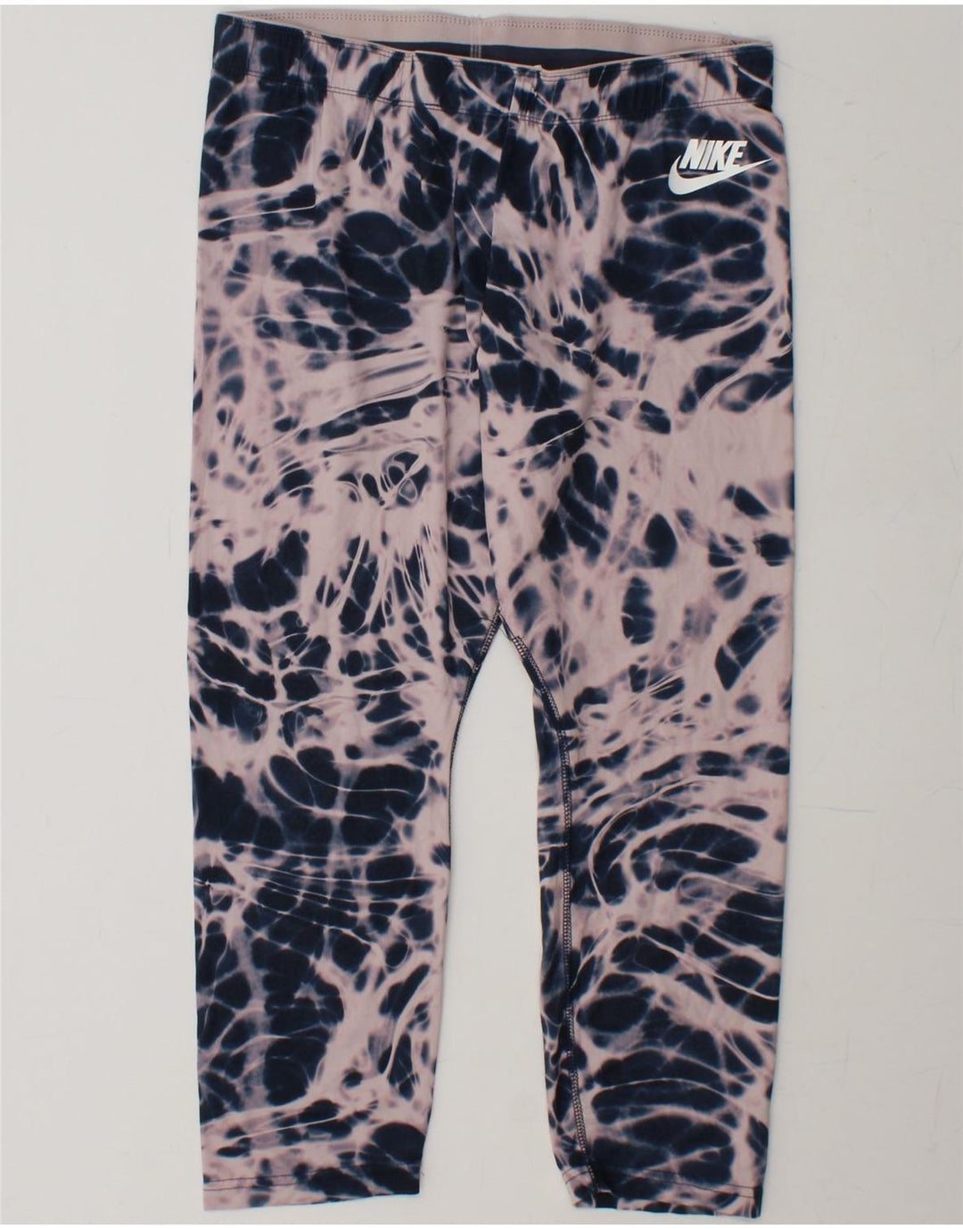 NIKE Womens Tracksuit Trousers UK 14 Large Pink Tie Dye Polyester Vintage Nike and Second-Hand Nike from Messina Hembry 