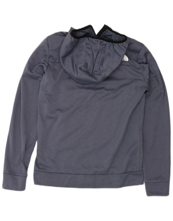 The North Face Jungen-Kapuzenpullover mit grafischem Reißverschluss, 14–15 Jahre, XL, Blau