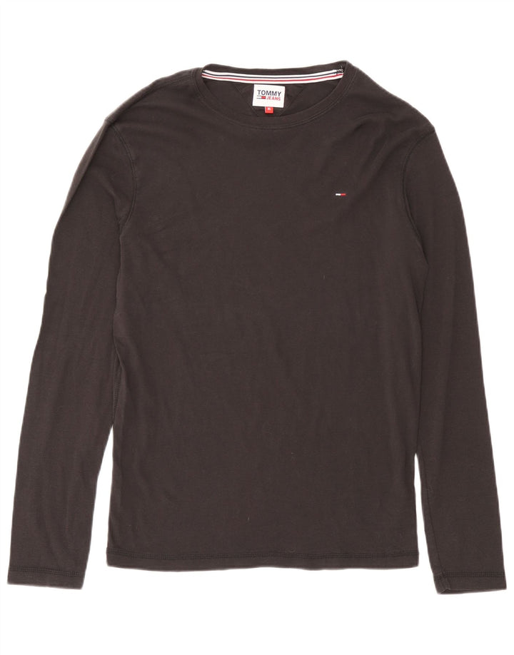 Tommy Hilfiger Herren Top Langarm XL Grau Baumwolle