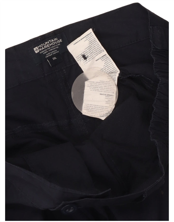Mountain Warehouse Gerade Cargohose für Damen, W36, L34, Marineblau