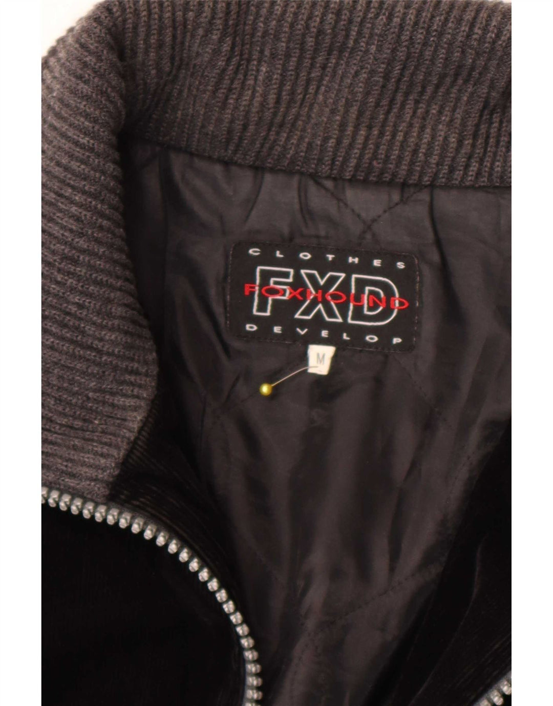 Foxhound Herren Cordjacke UK 38 Medium Schwarz