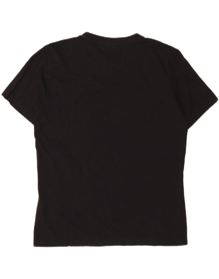 Calvin Klein Herren T-Shirt Top Large Schwarz Baumwolle