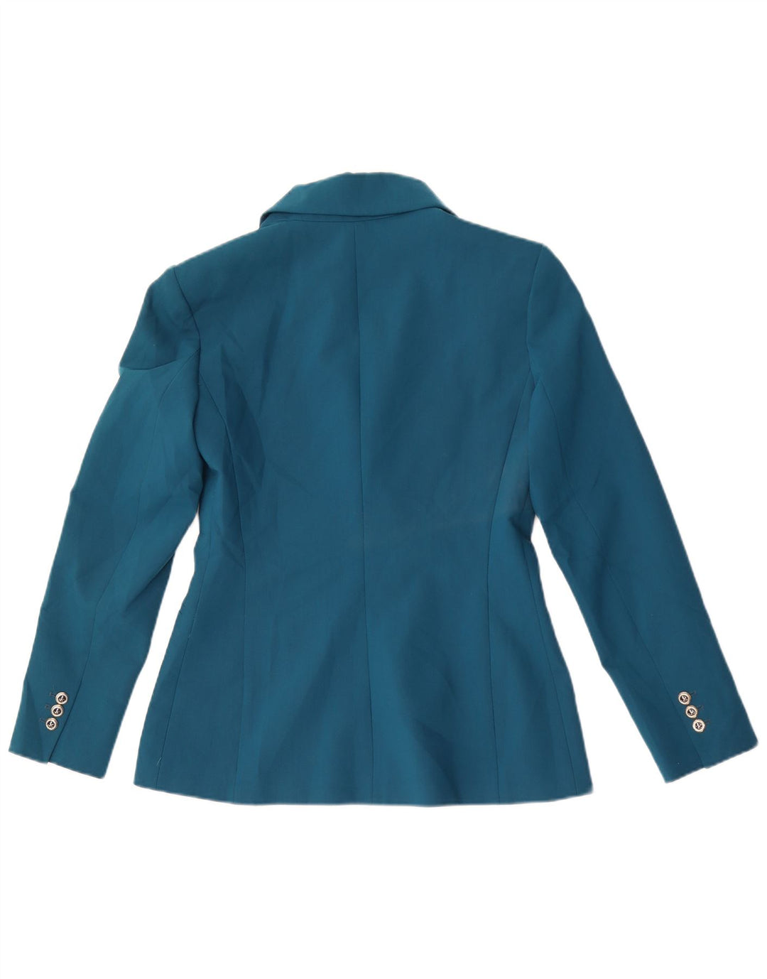 Zweireihiger Blazer für Damen von Zara, UK 12, Mittelblau, Polyester