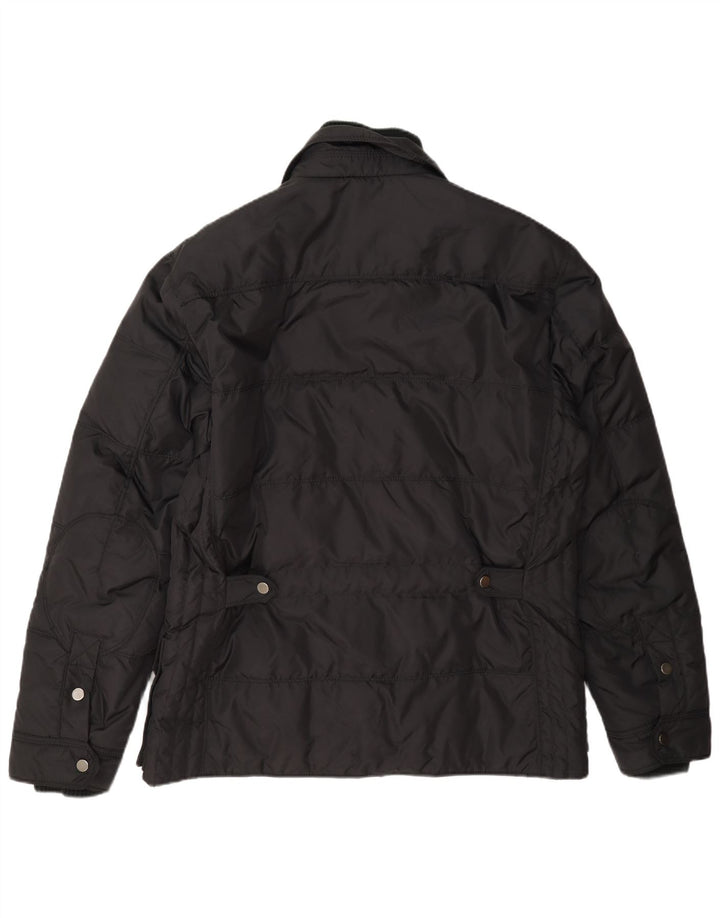 Best Company gepolsterte Herrenjacke UK 38 Mittelschwarzes Nylon