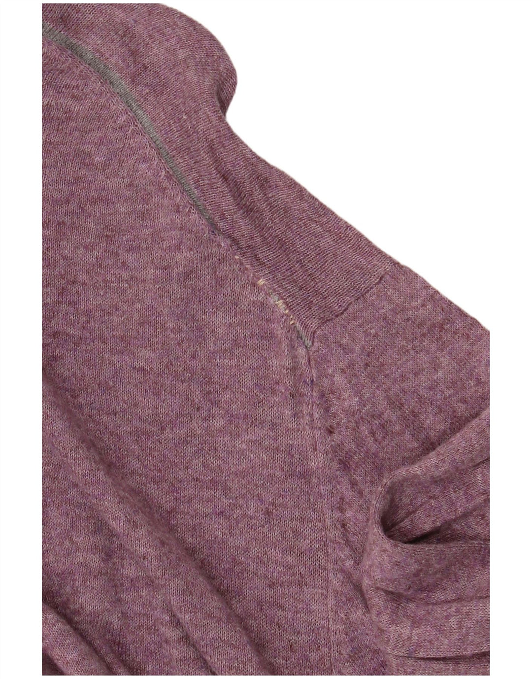 Marks & Spencer Herren-Pullover mit normaler Passform und V-Ausschnitt in Mittellila