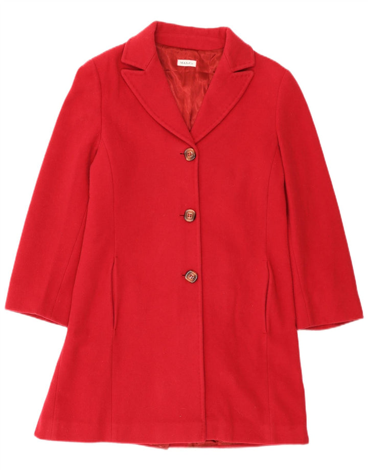 Max & Co. Damen Mantel UK 12 Mittelrot