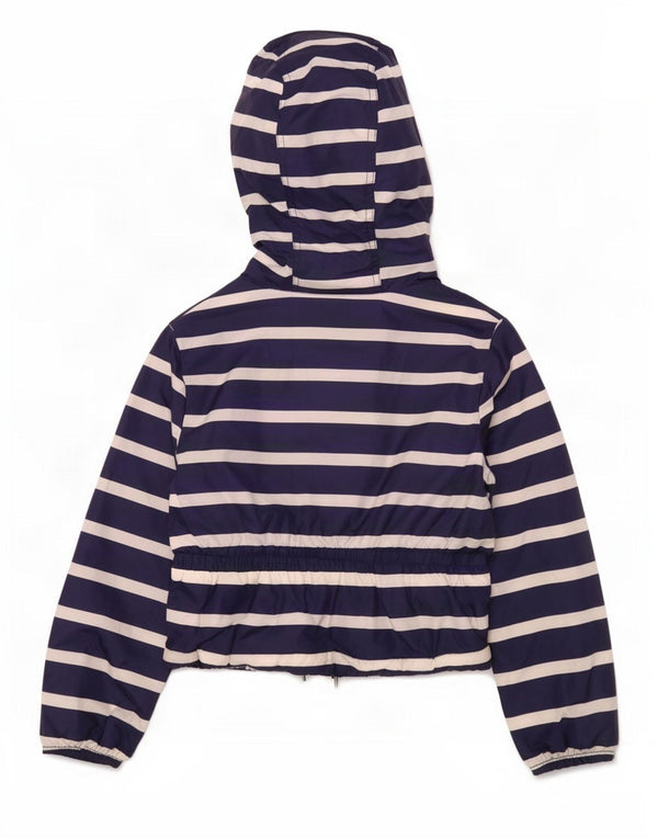 Tommy Hilfiger Wendejacke mit Kapuze für Mädchen, 6–7 Jahre, Größe S, Marineblau