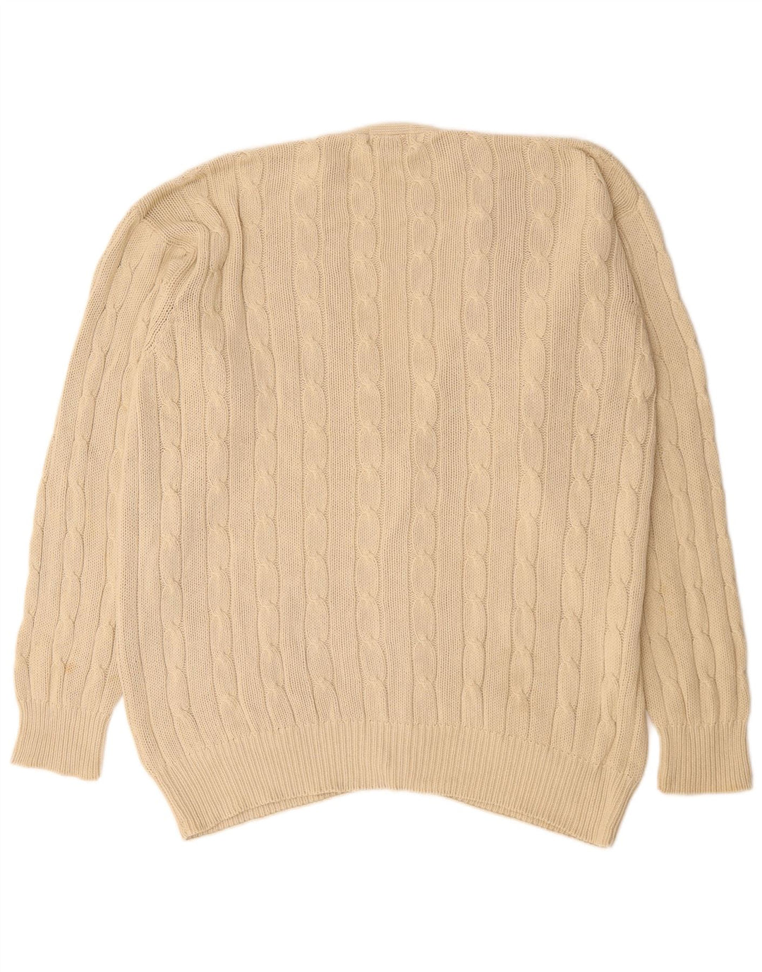 Kappa Herren Strickjacke XL Beige Baumwolle