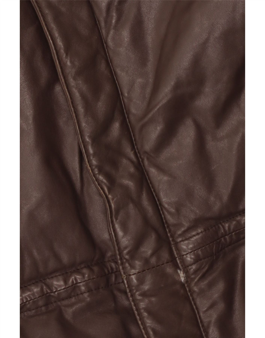 Monpel Herren Lederjacke IT 48 Mittelbraunes Leder