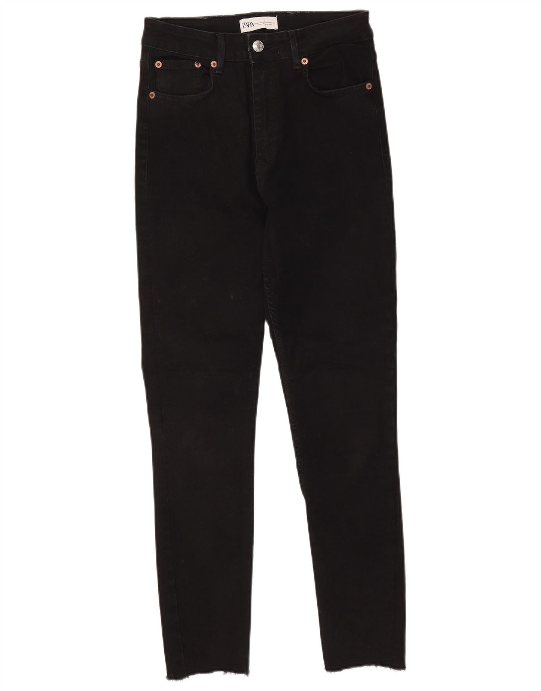 Zara Damen Skinny Jeans Medium W28 L26 Schwarz
