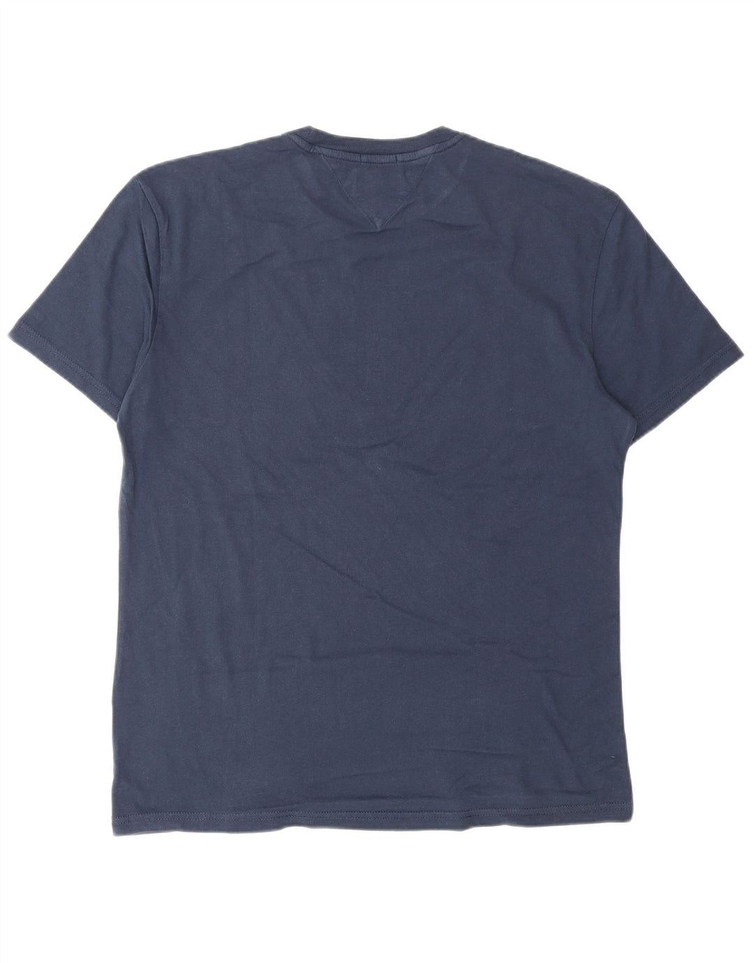 TOMMY HILFIGER Herren-T-Shirt mit normaler Passform und Grafik, mittleres Marineblau