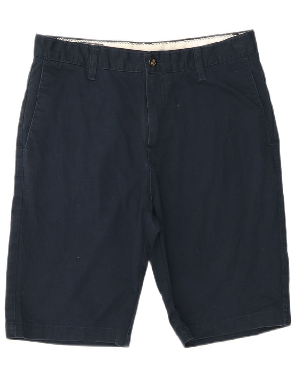 Volcom Herren Chinoshorts W32 Medium Marineblau Baumwolle