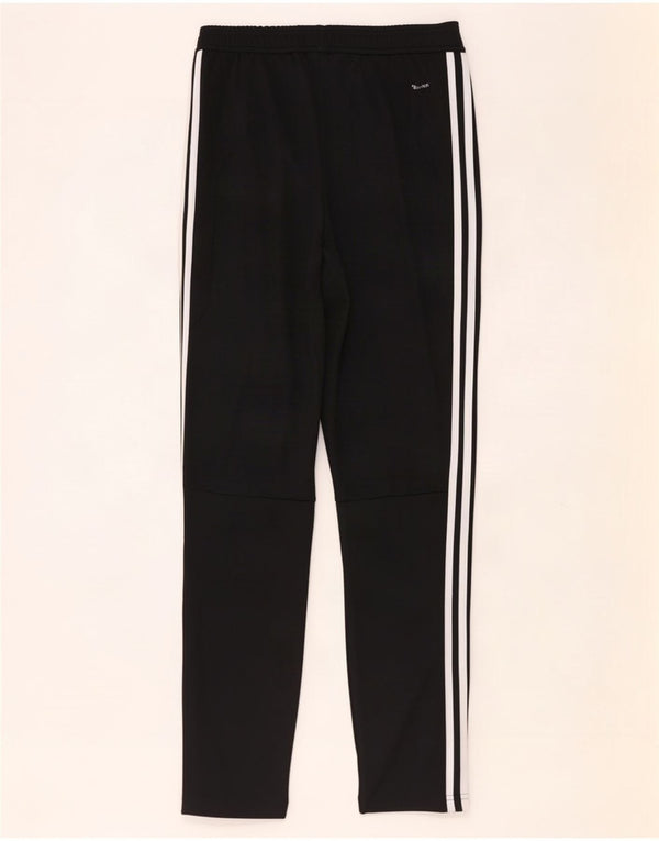 Adidas Jungen Climalite Trainingshose 15–16 Jahre, schwarzes Polyester