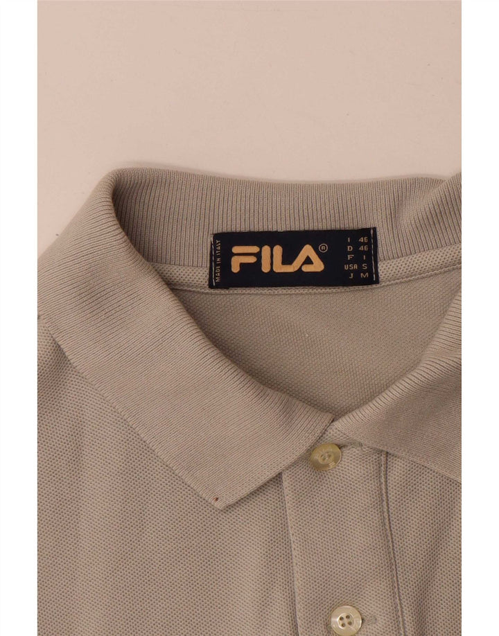 Fila Herren Poloshirt IT 46 Small Grau