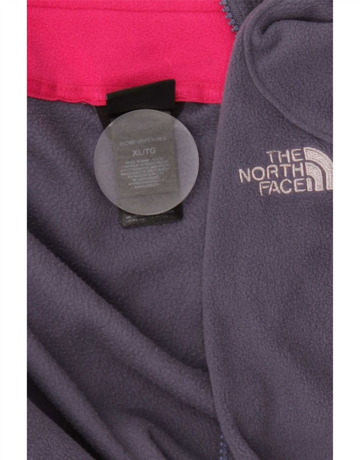 The North Face Damen Fleecejacke UK 18 XL Lila Polyester