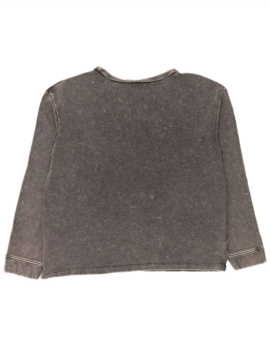 Guess Damen Grafik-Sweatshirt-Pullover UK 16 Large Graue Baumwolle