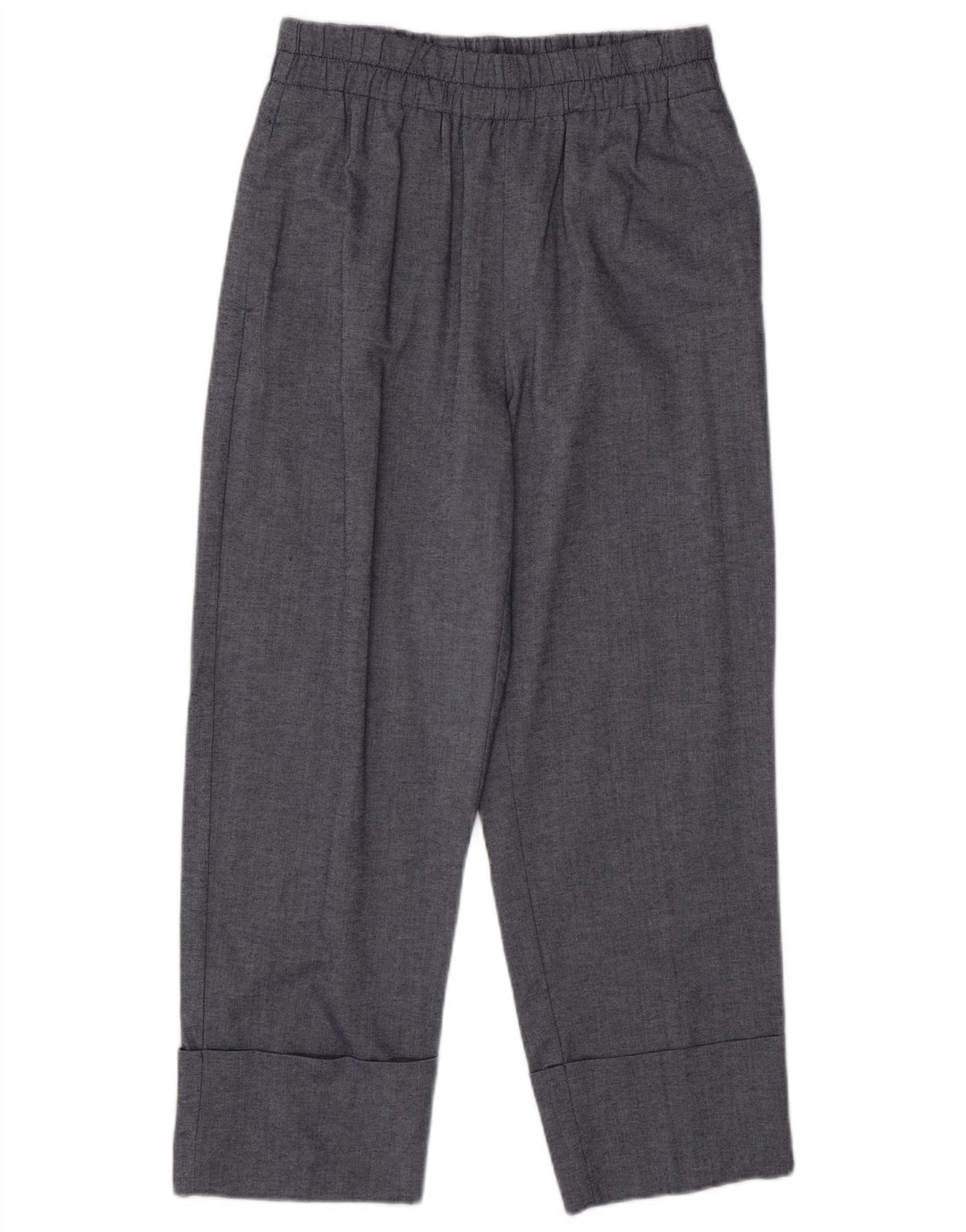 Gerade Chino-Hose für Damen von ZARA, Größe M, W28, L25, Blau, Baumwolle