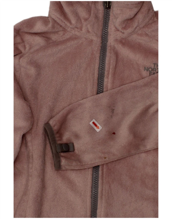 THE NORTH FACE Mädchen-Fleecejacke, 7–8 Jahre, klein, rosa, Polyester