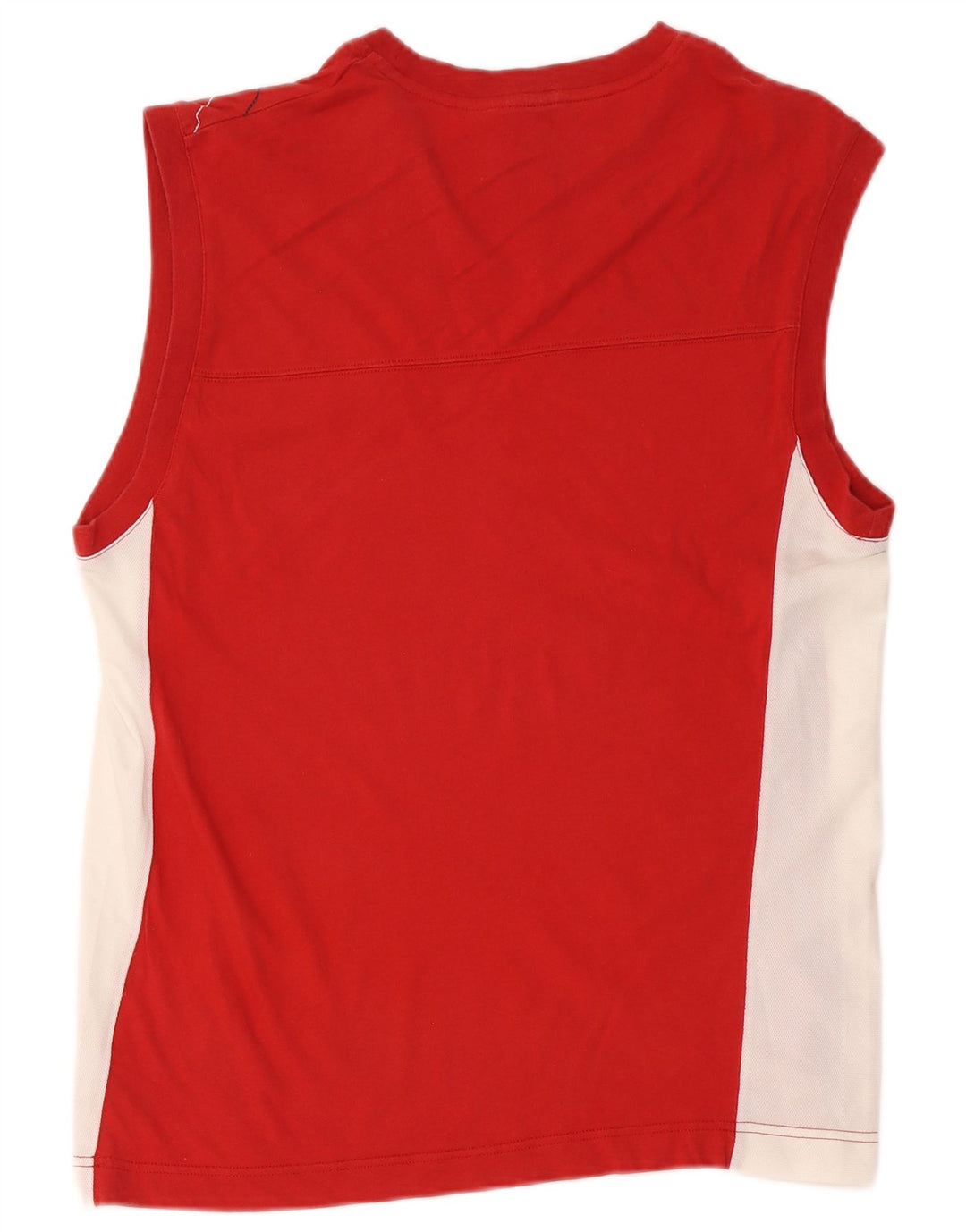 Nike Herren-T-Shirt mit Grafik, Größe L, Rot, Colourblock-Baumwolle