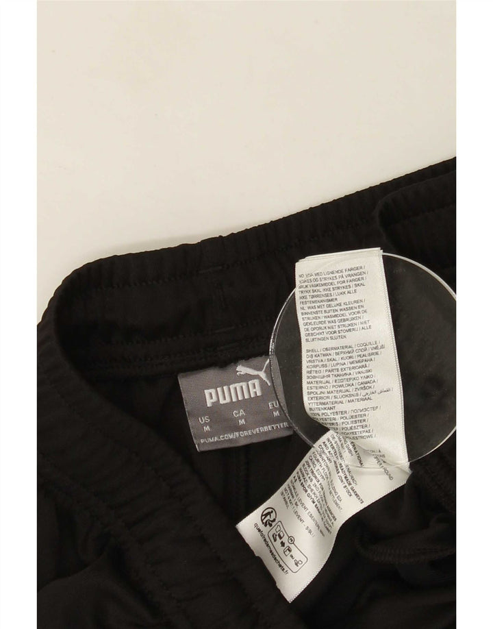Puma Herren-Trainingshose, Mittelschwarzes Farbblock-Polyester