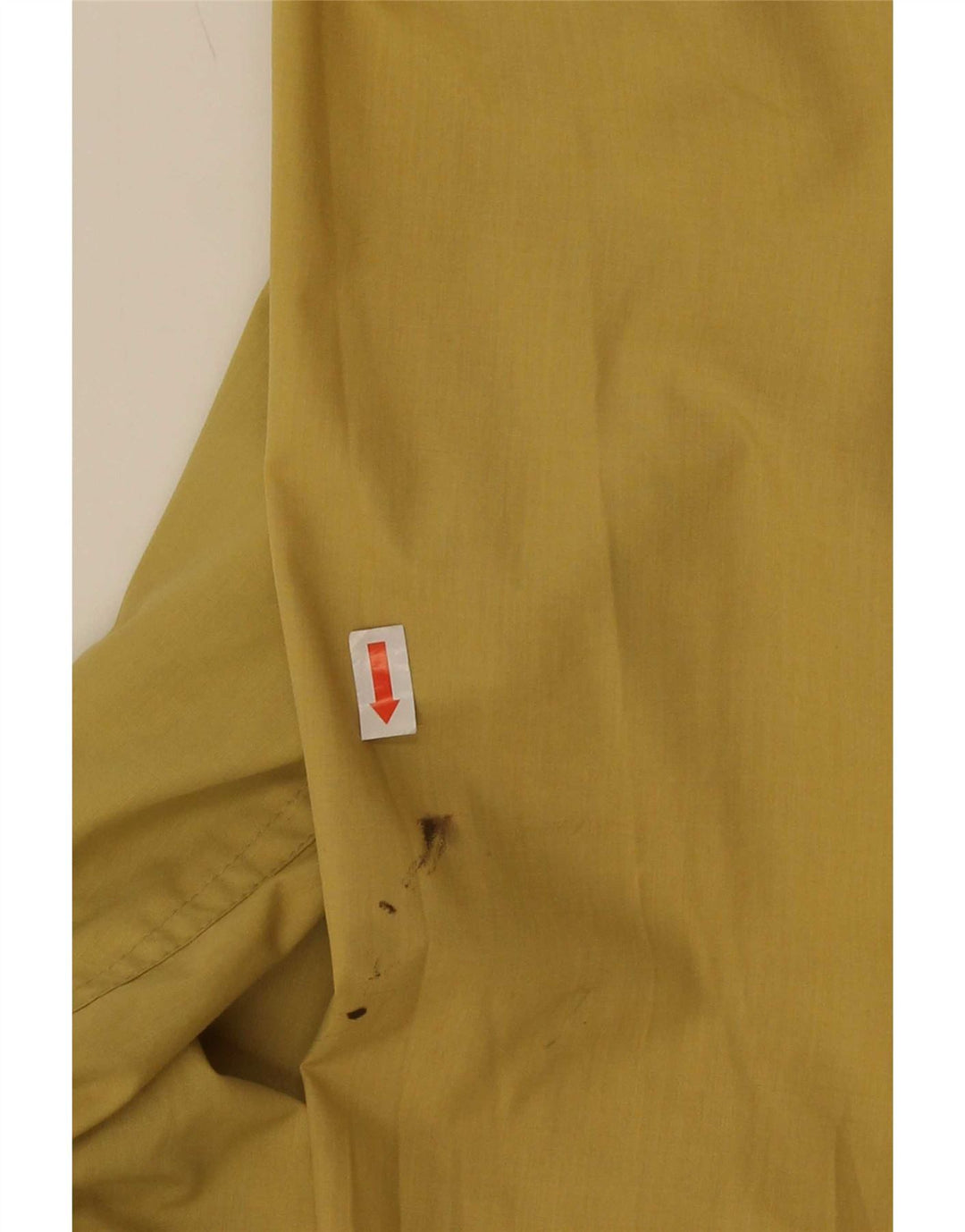 Vintage Herren Bomberjacke mit Kapuze UK 42 XL Gelb