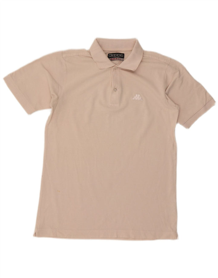 Kappa Herren Poloshirt Small Rosa Baumwolle