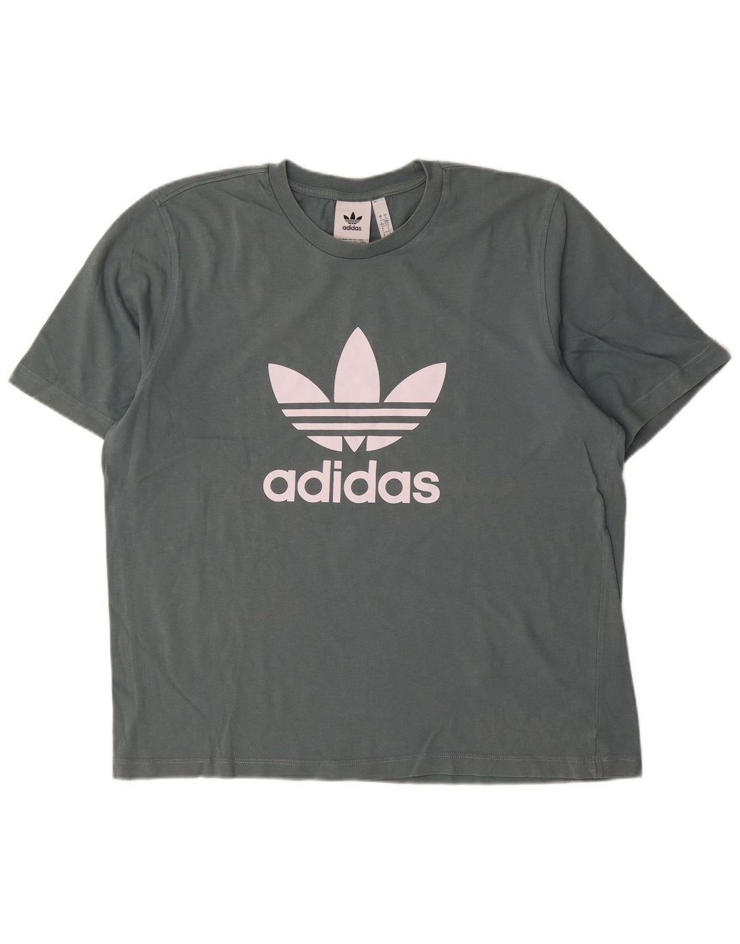ADIDAS Herren Grafik T-Shirt Top Large Blau