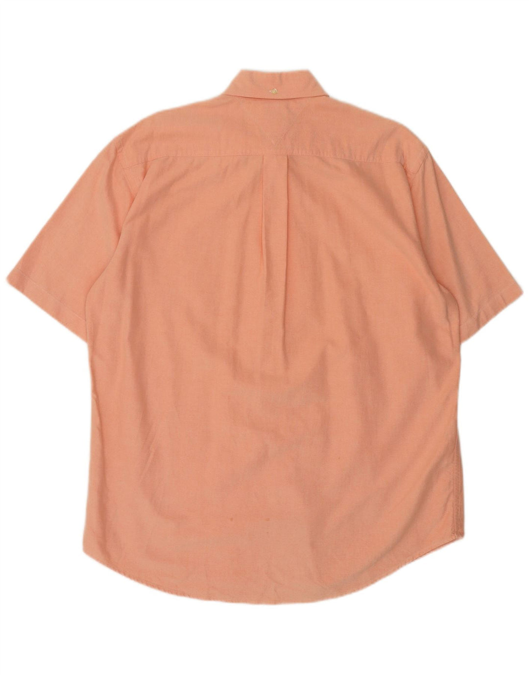 Tommy Hilfiger Herren Kurzarmhemd Mittelorange