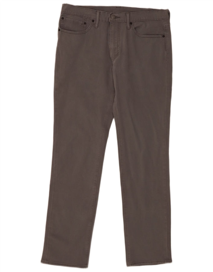Levi's Herren 511 Slim Jeans W34 L34 Graue Baumwolle