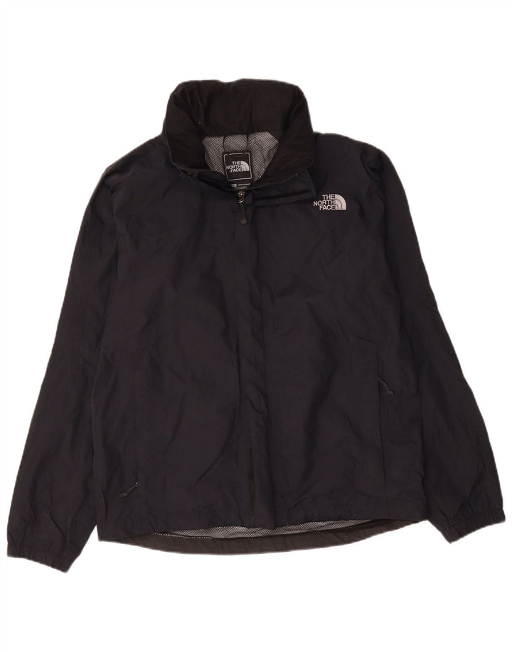 The North Face Herren-Regenjacke UK 36 Small Marineblaues Nylon