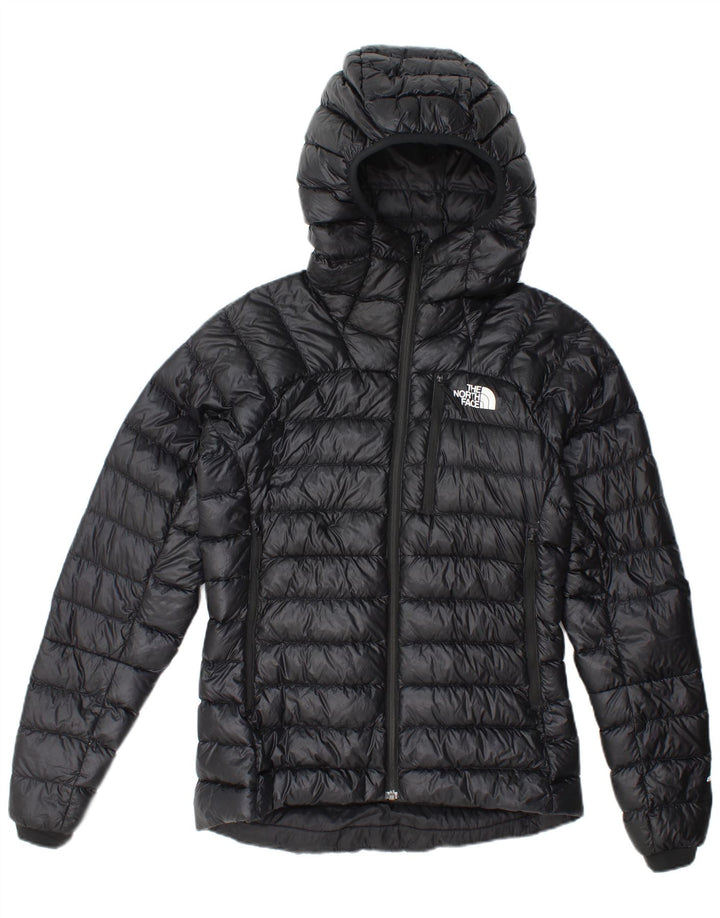 The North Face Damen-Kapuzen-Übergröße, wattierte Jacke, UK 10, Größe S, Schwarz