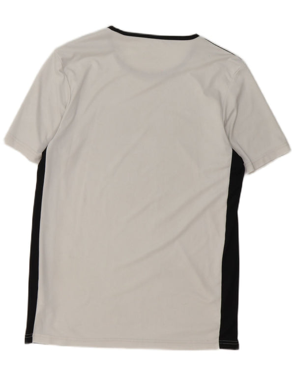 Nike Herren Aeroready T-Shirt Top Mittelweißes Colourblock-Polyester