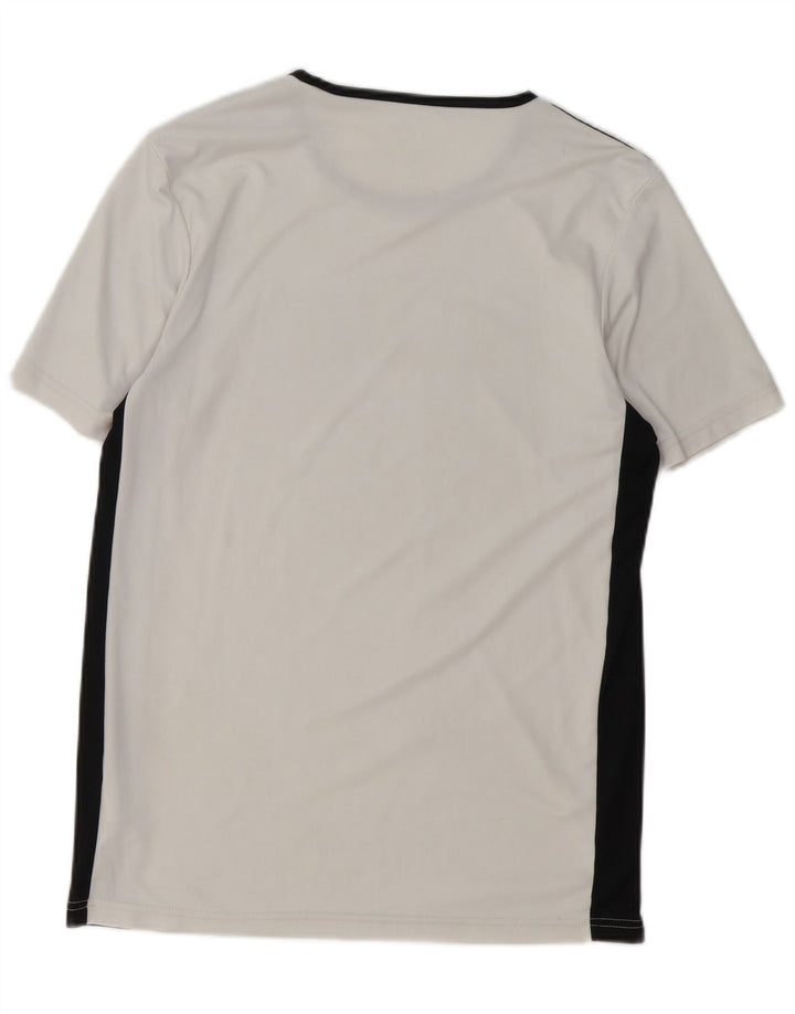 Nike Herren Aeroready T-Shirt Top Mittelweißes Colourblock-Polyester