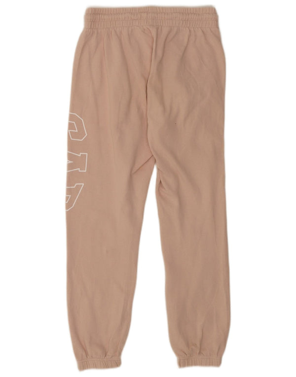 Gap Damen Grafik-Trainingshose, Jogginghose, UK 6, XS, Rosa, Baumwolle
