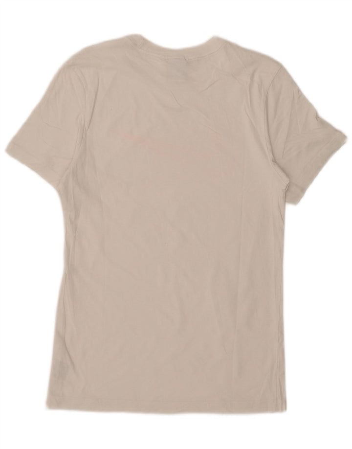 Nike Herren-T-Shirt mit Grafik, Größe S, weiße Baumwolle