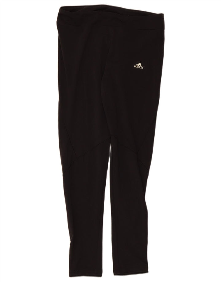 Adidas Damen Clima 365 Leggings UK 8/10 Small Schwarz Polyester