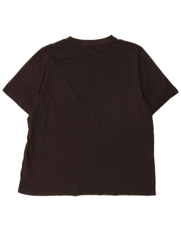 Puma Herren Grafik T-Shirt Top XL Schwarz Baumwolle