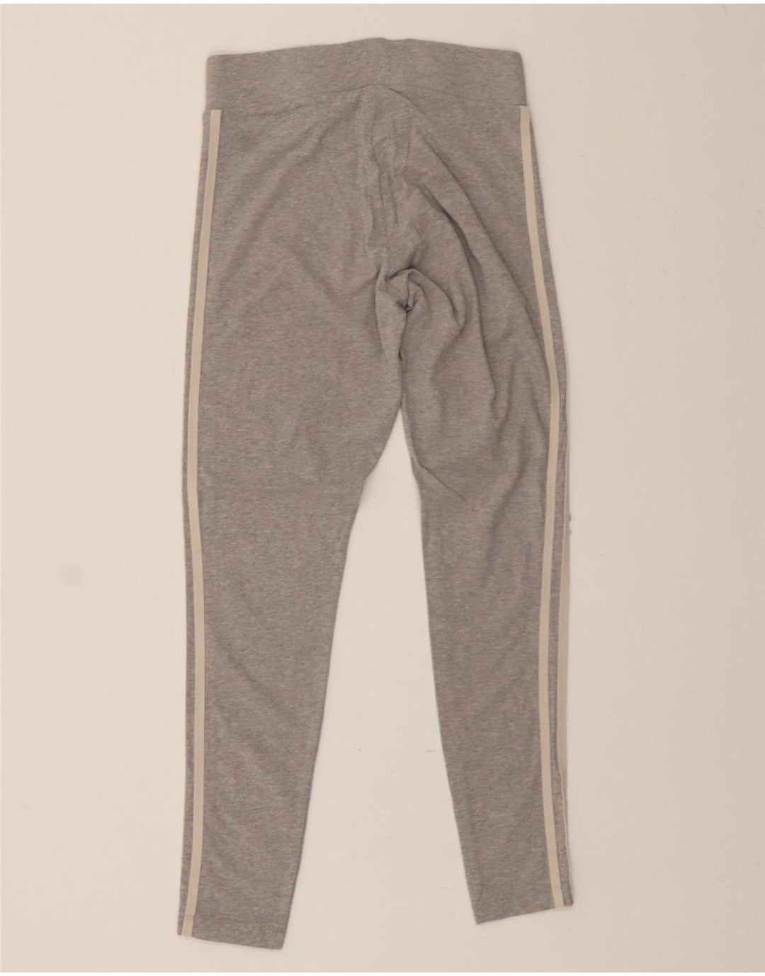 ADIDAS Womens Leggings UK 10 Small Grey Cotton Vintage Adidas and Second-Hand Adidas from Messina Hembry 