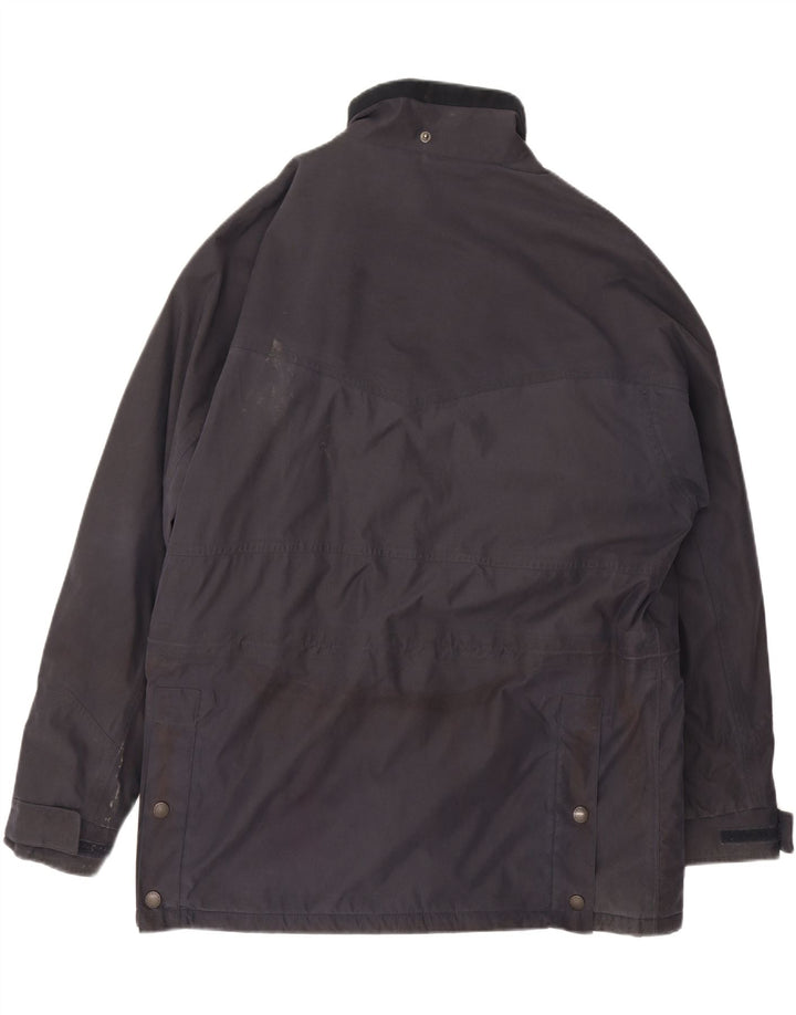 Barbour Herrenjacke aus gewachster Baumwolle, UK 42 XL, Marineblau